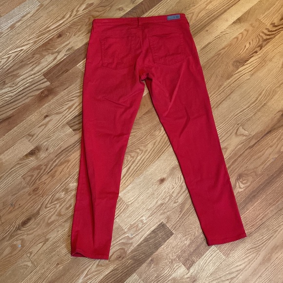 Adriano Goldschmied Red Stretch Pant - Picture 2 of 4
